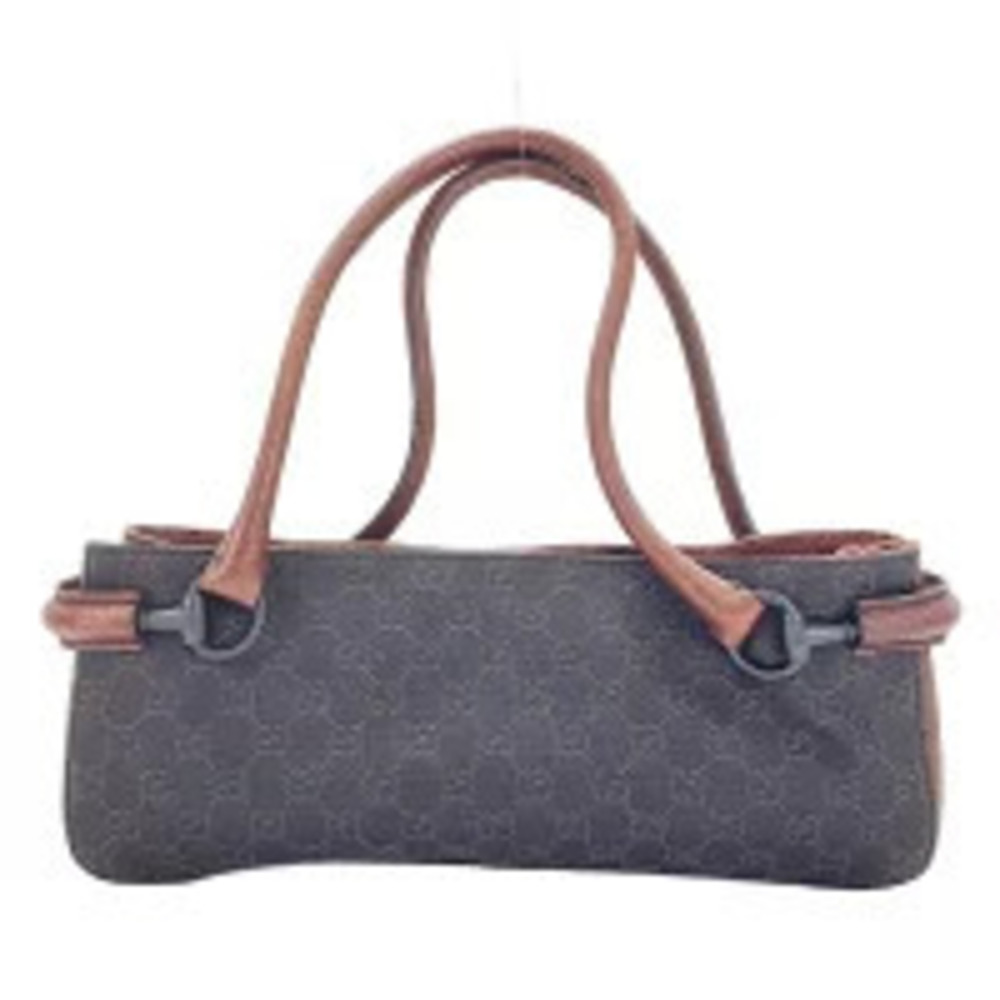 Gucci GG Canvas Shoulder Bag Brown